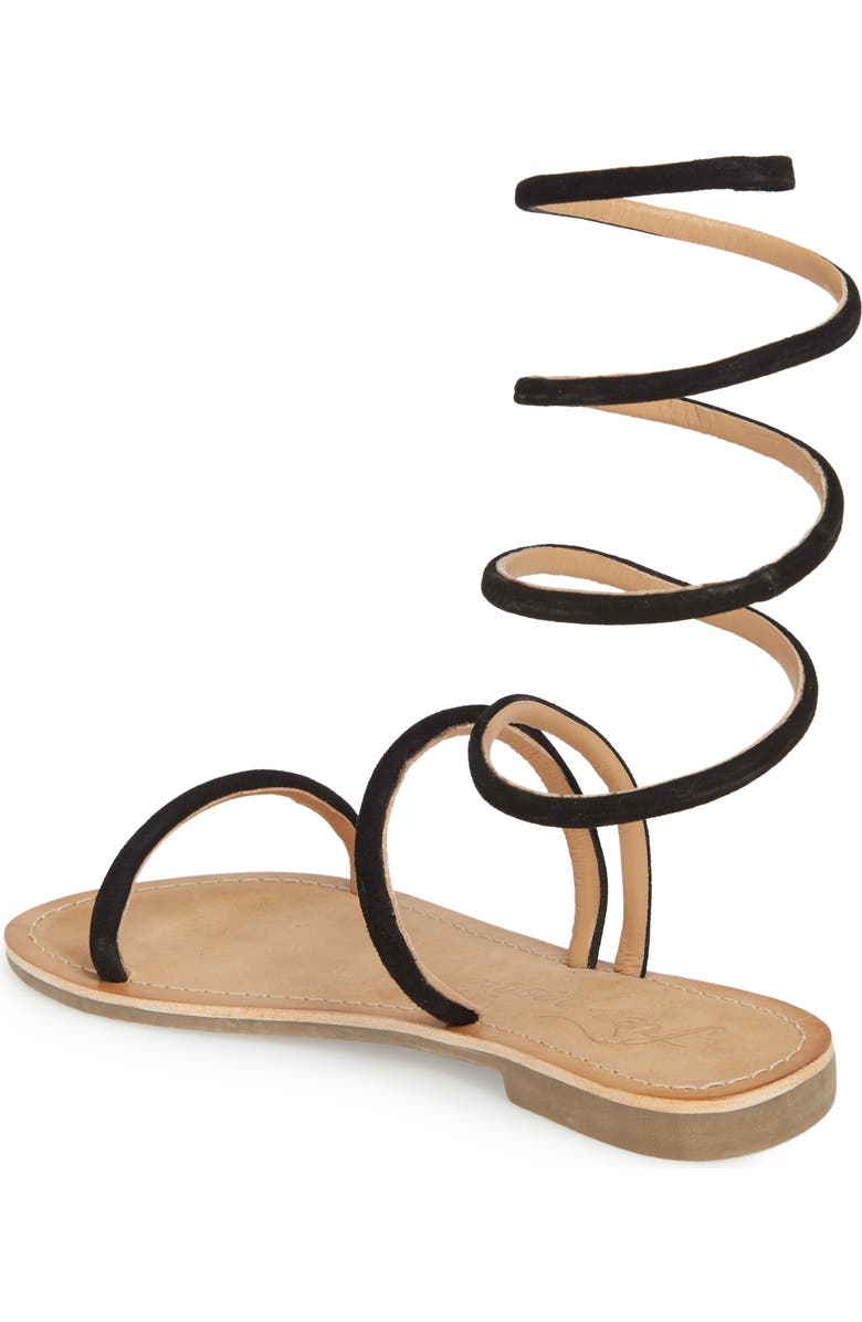 Free People Havana Wraparound Gladiator Sandal, Alternate, color,