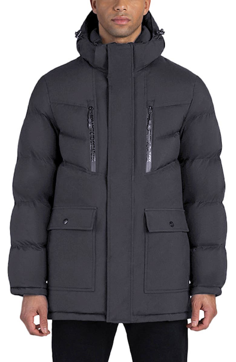 Triple F.A.T. Goose Grayson Men's Down Parka, Main, color, Black