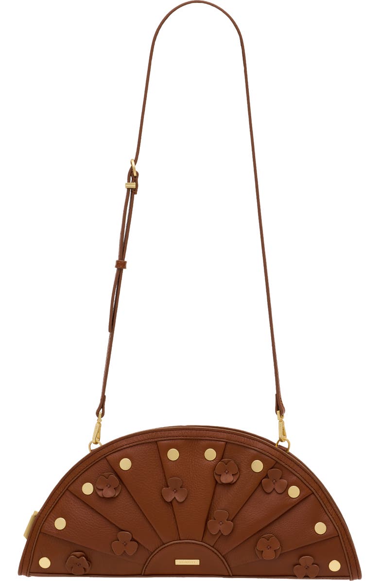 HAMMITT Shelley Leather Clutch, Alternate, color,