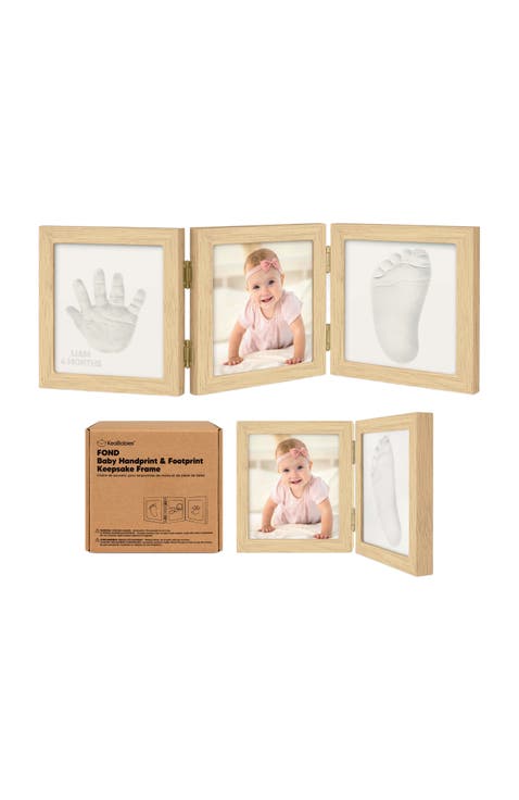 Fond Hand & Footprint Keepsake Frame