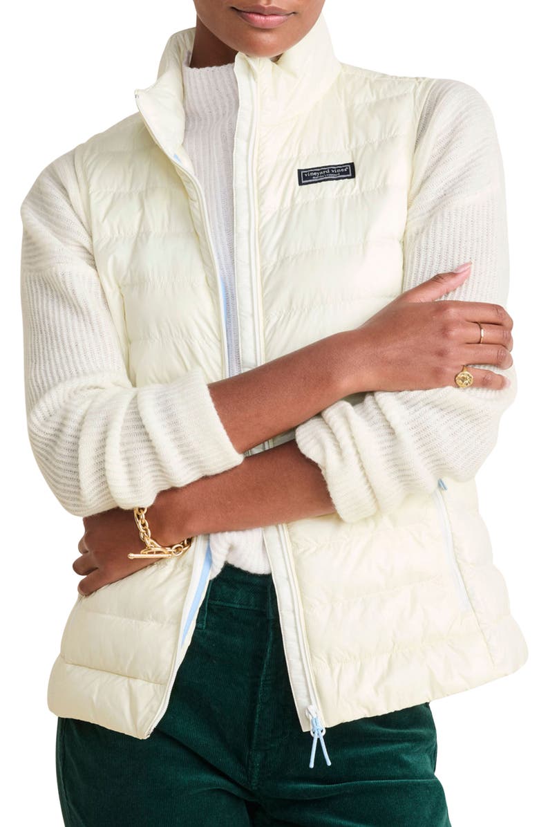 vineyard vines Packable PrimaLoft<sup>®</sup> Thermoplume Puffer Vest, Main, color, 