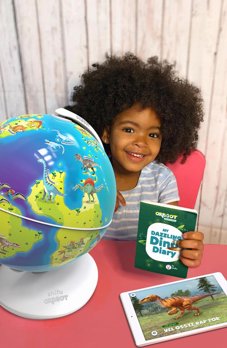Shifu Orboot World of Dinosaurs Educational AR Globe, Alternate, color, Multi