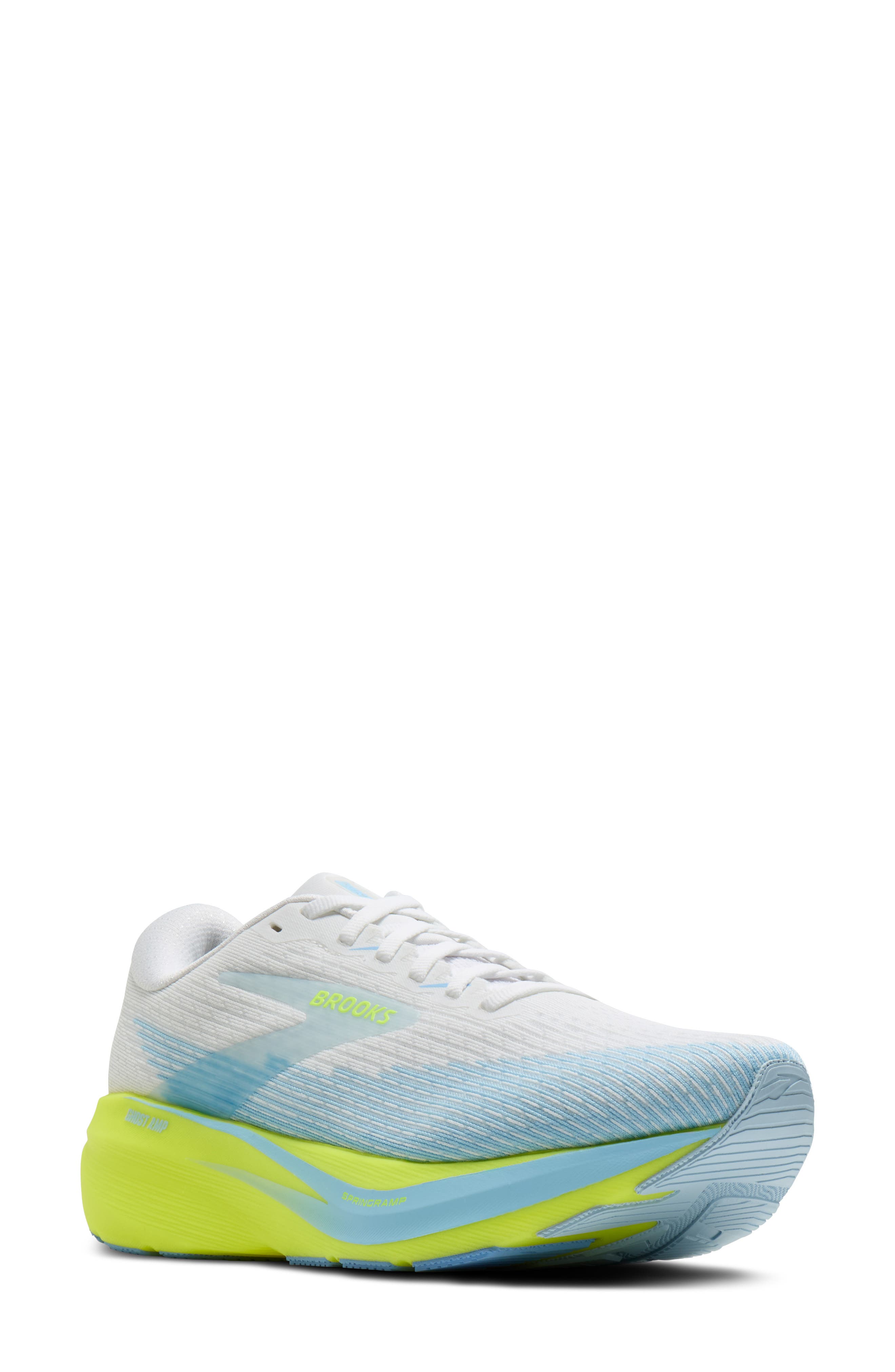 Ghost Amp Running Shoe, Main, color, WHITE/BLUE/NIGHTLIFE