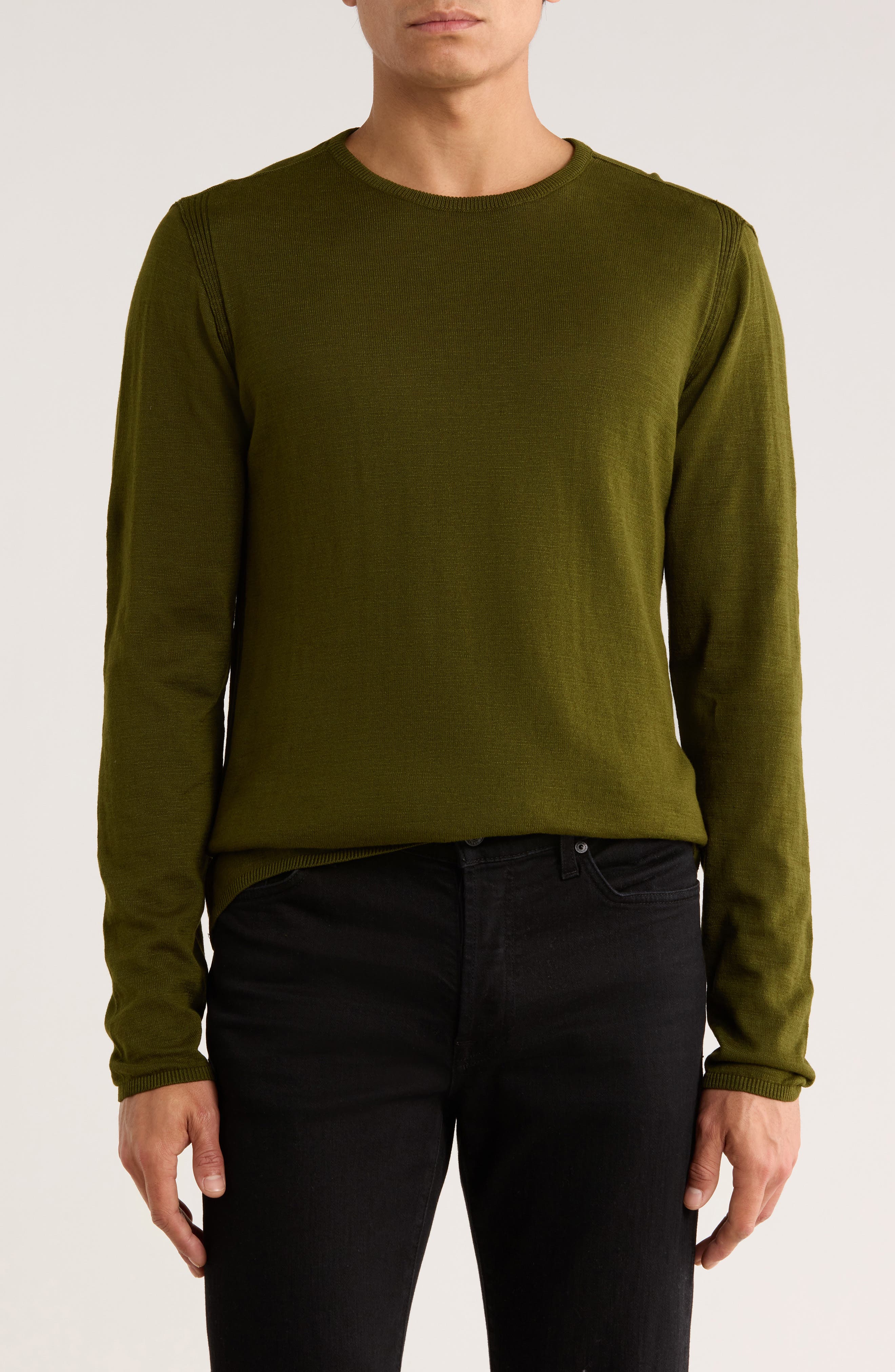 John Varvatos Eli Slub Cotton Sweater