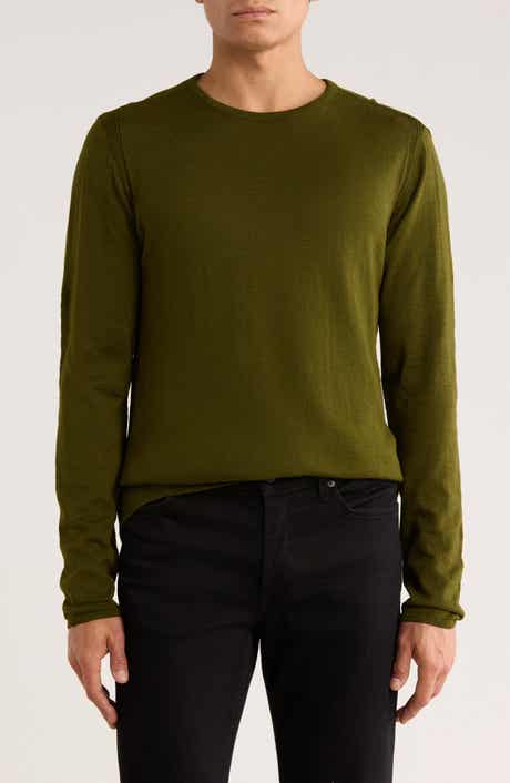 John Varvatos Eli Slub Cotton Sweater