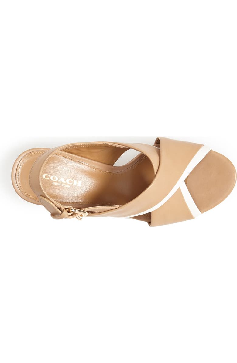 COACH 'Randy' Wedge Sandal, Alternate, color,