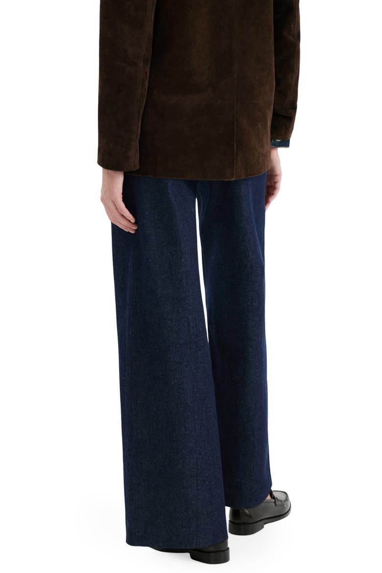 Seamed High Waist Wide Leg Jeans, Alternate, color, OPEN BLUE