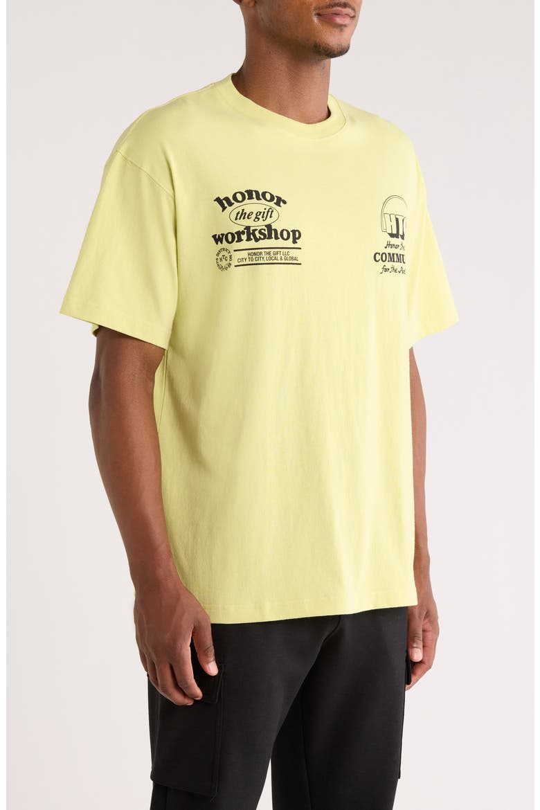Workshop Graphic T-Shirt, Alternate, color, GREEN