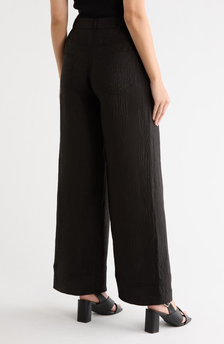 MAX STUDIO Easy Wide Leg Pants, Alternate, color, Black
