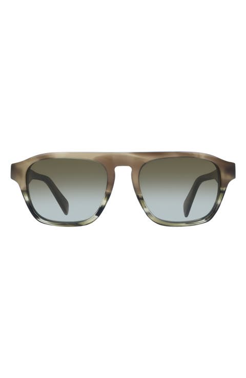 54mm Modified Rectangular Sunglasses