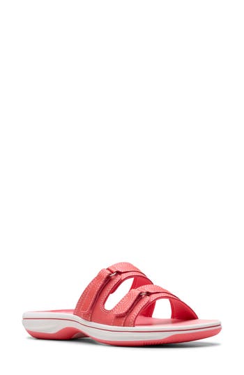 CLARKS CLARKS® BREEZE PIPER SLIDE SANDAL 