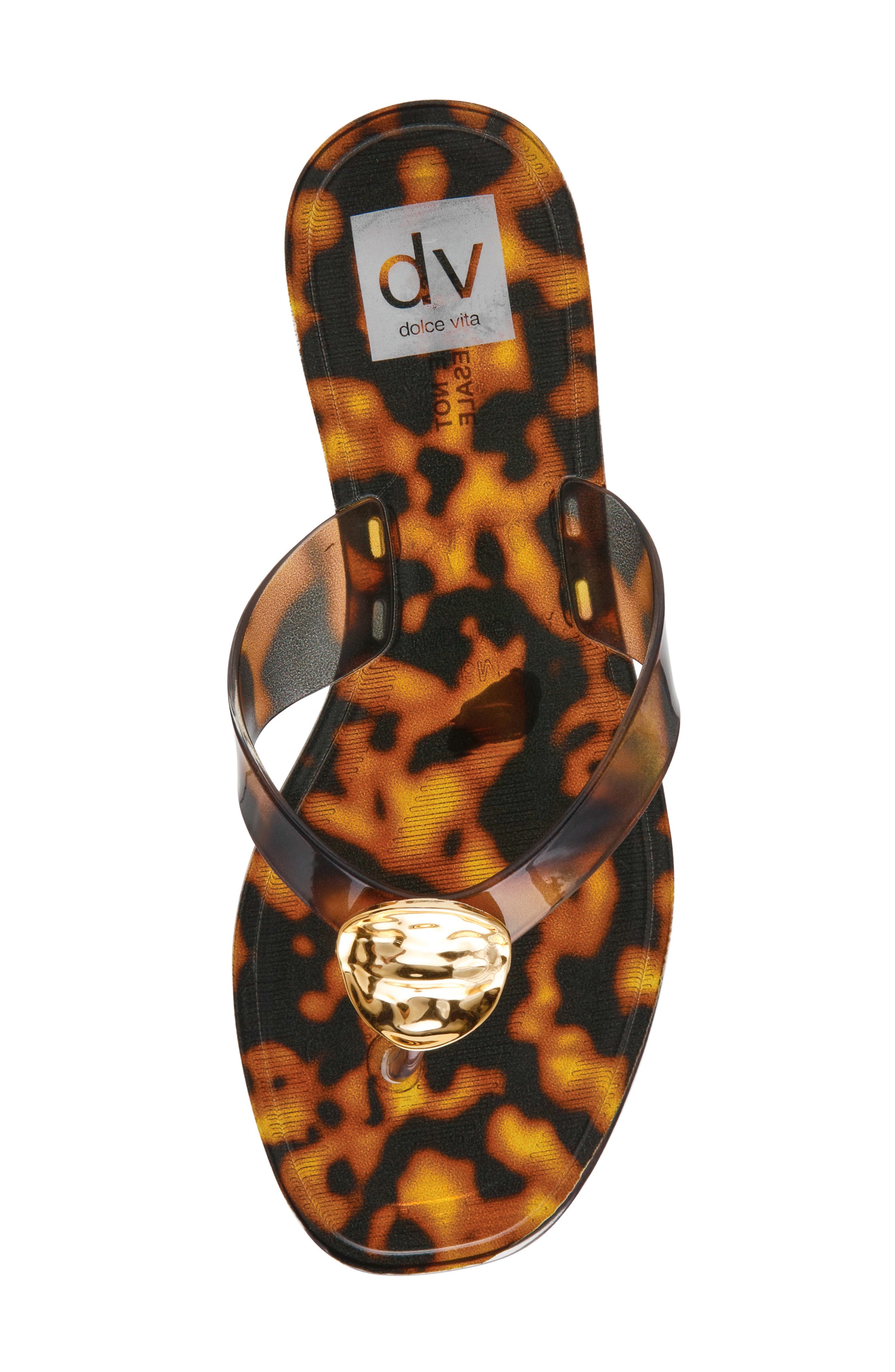 Jespar Flip Flop Sandal, Alternate, color, TORTOISE