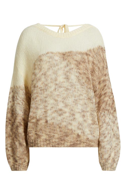 Hugo Boss Boss Orange Fargovia Sweater In Neutral