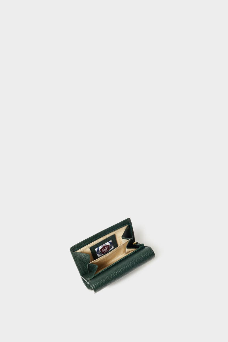 The Core Small Leather Matinee Purse, Alternate, color, Forest