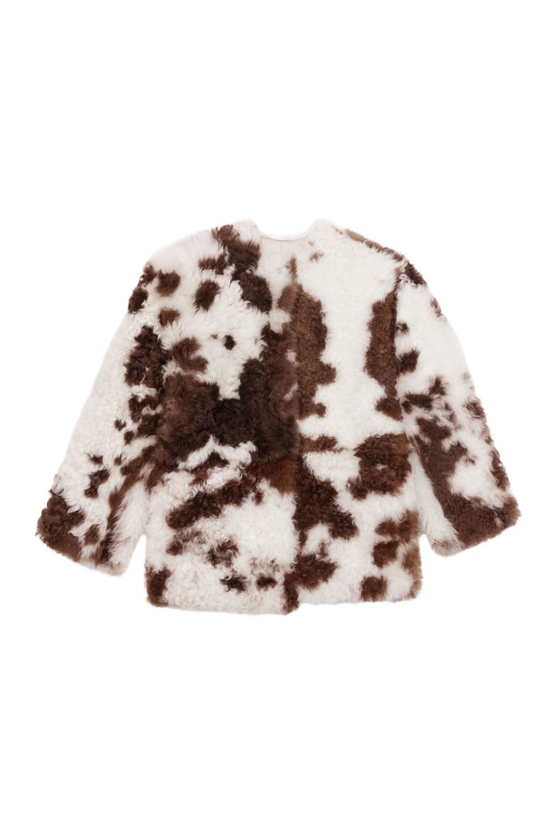 Reversible shearling, Alternate, color, Ecru