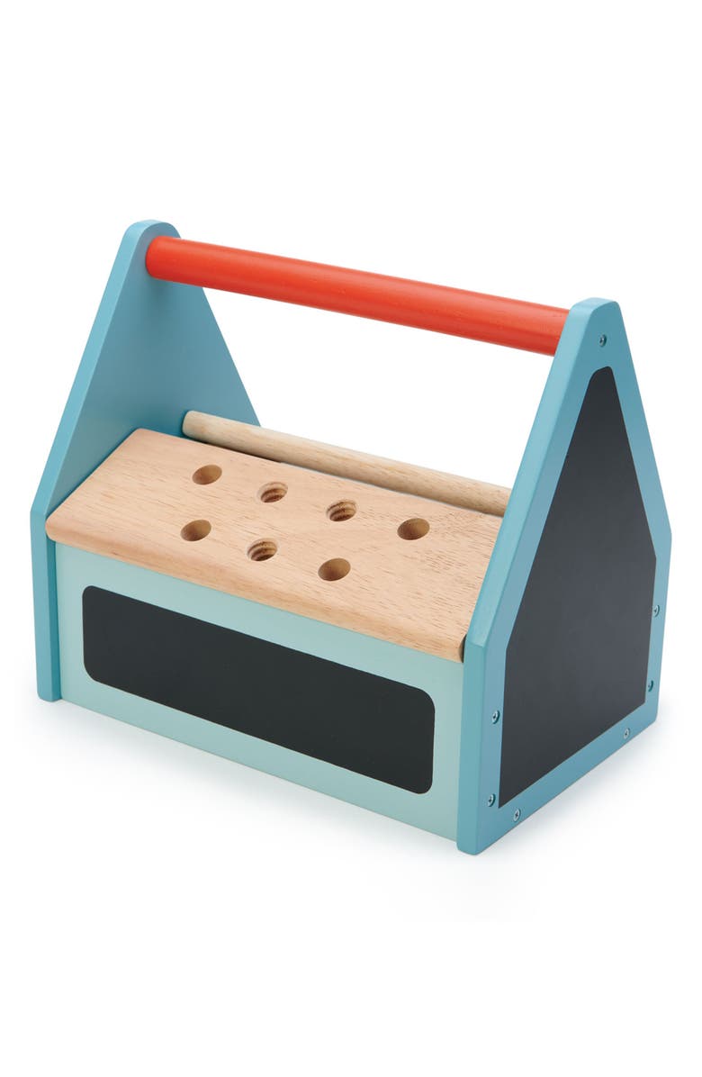 Tender Leaf Toys Tap Tap Tool Box, Main, color, Multi
