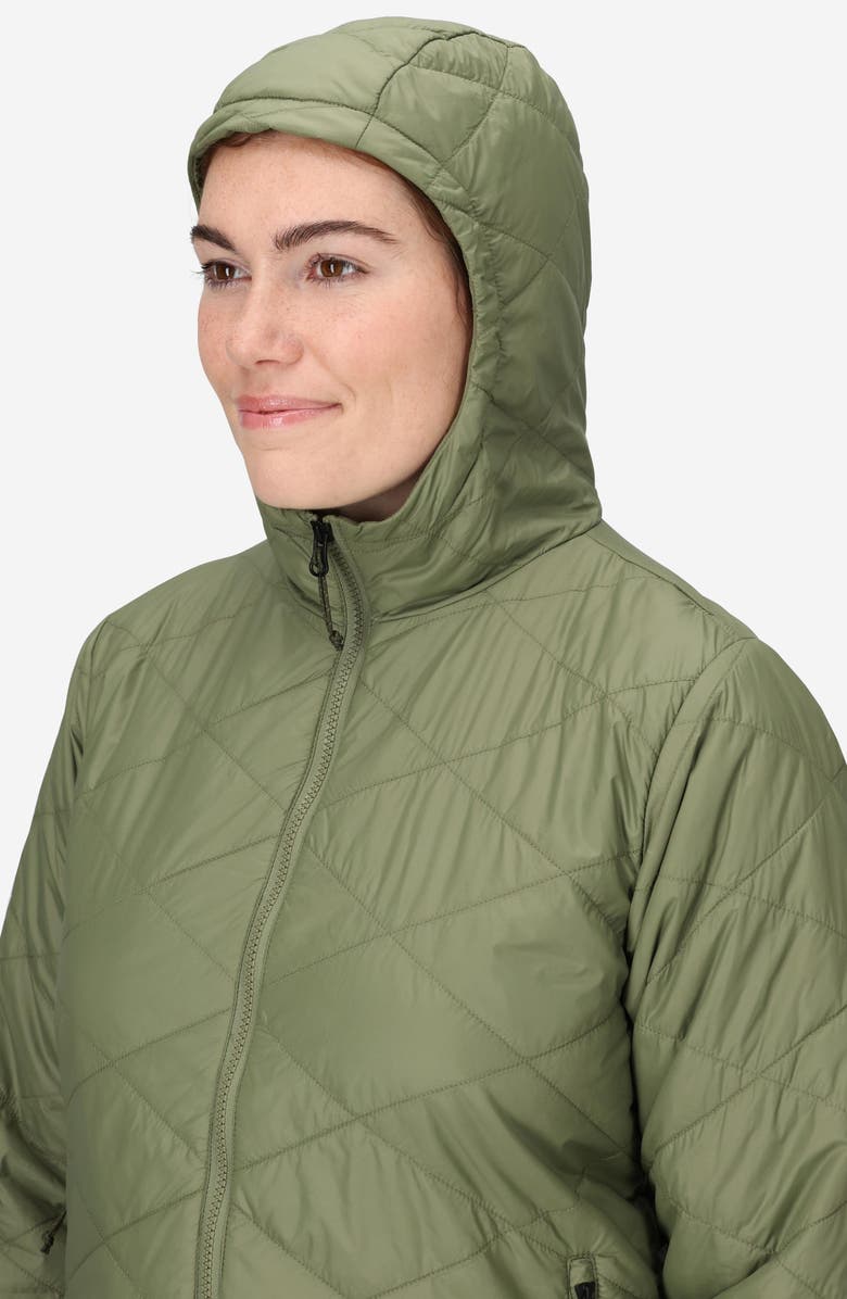 Marmot Onward Insulated Hooded Jacket, Alternate, color, Olive Grove