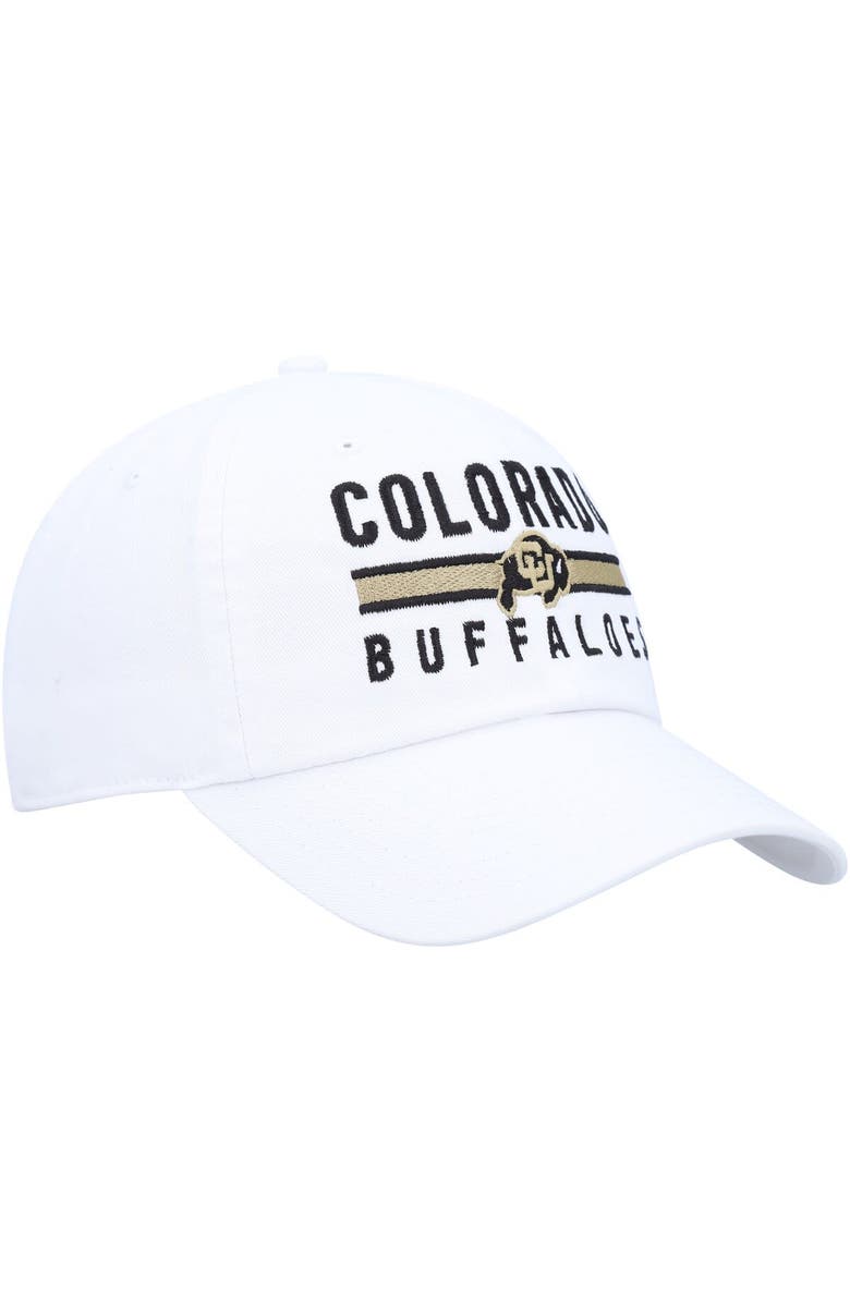 AHEAD Men's Ahead White Colorado Buffaloes Largo Adjustable Hat, Alternate, color, 