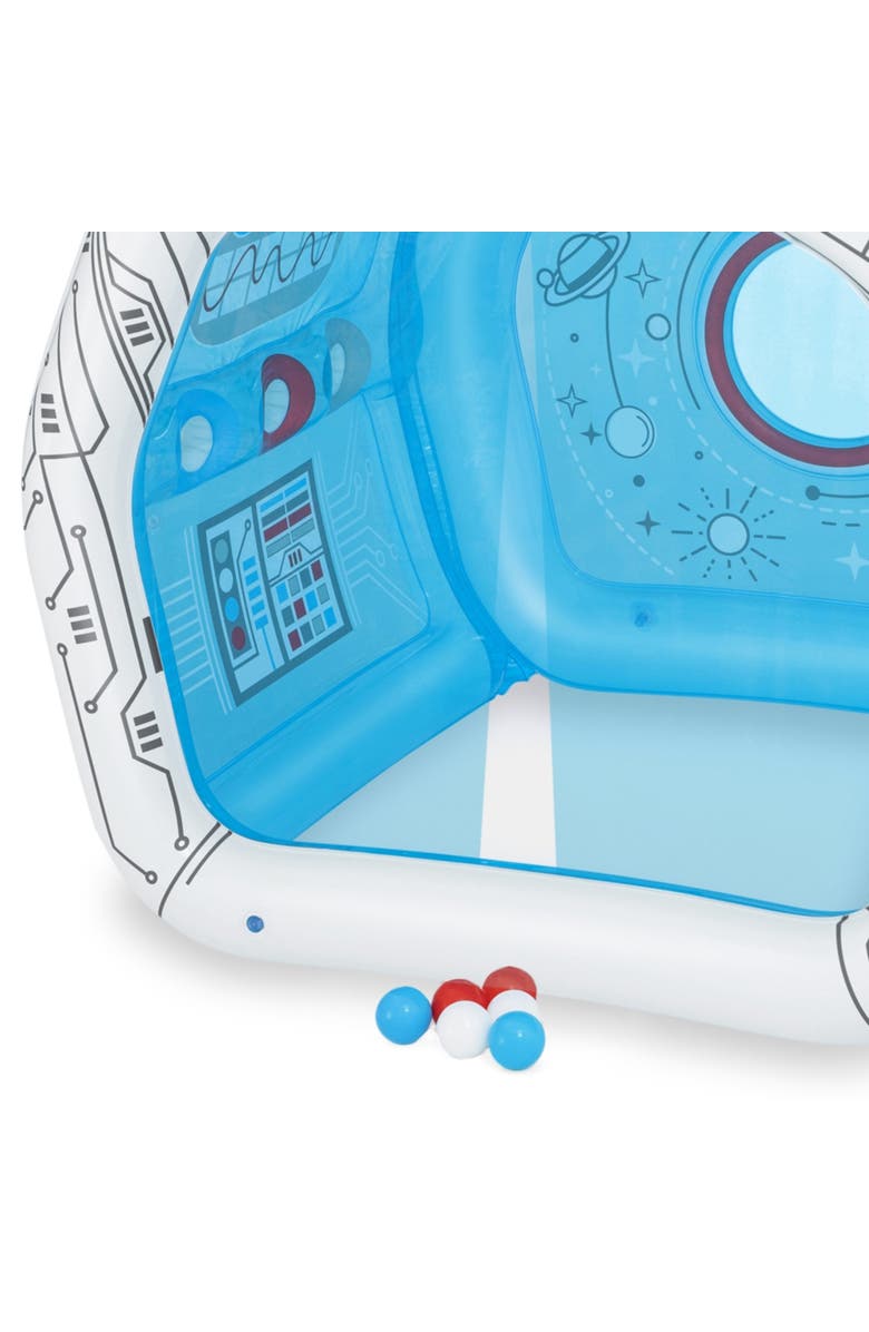 Bestway Space Station Exploration Kids Inflatable Playhouse, Alternate, color, Multicolored