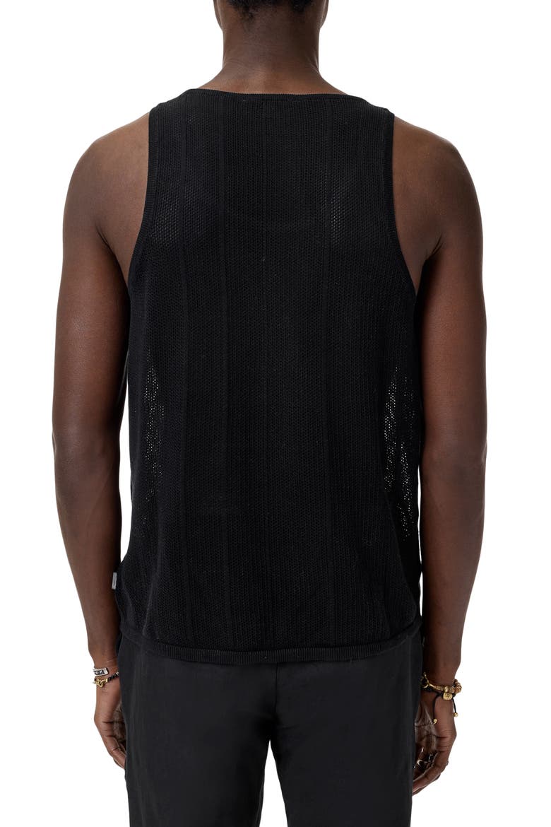 Ruiz Summer Sweater Tank, Alternate, color, BLACK