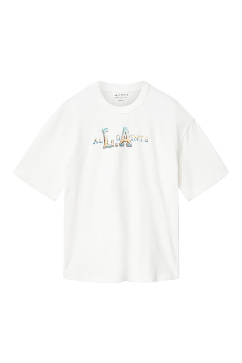 Angelino Graphic T-Shirt, Alternate, color, CHALK WHITE