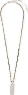 OFF WHITE Men's Diag Necklace