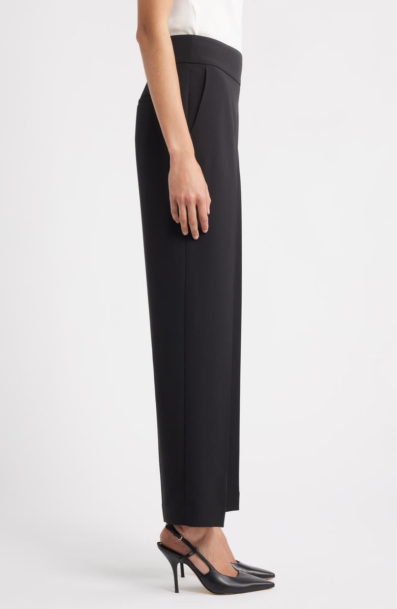 Elie Tahari The Bayla Ankle Pants, Alternate, color, Noir