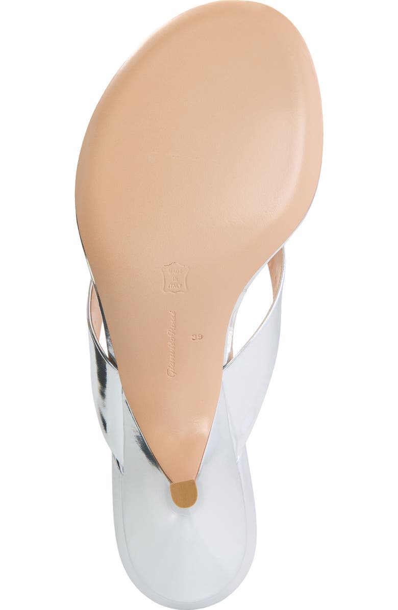 Gianvito Rossi Sofia Slide Sandal, Alternate, color, Silver