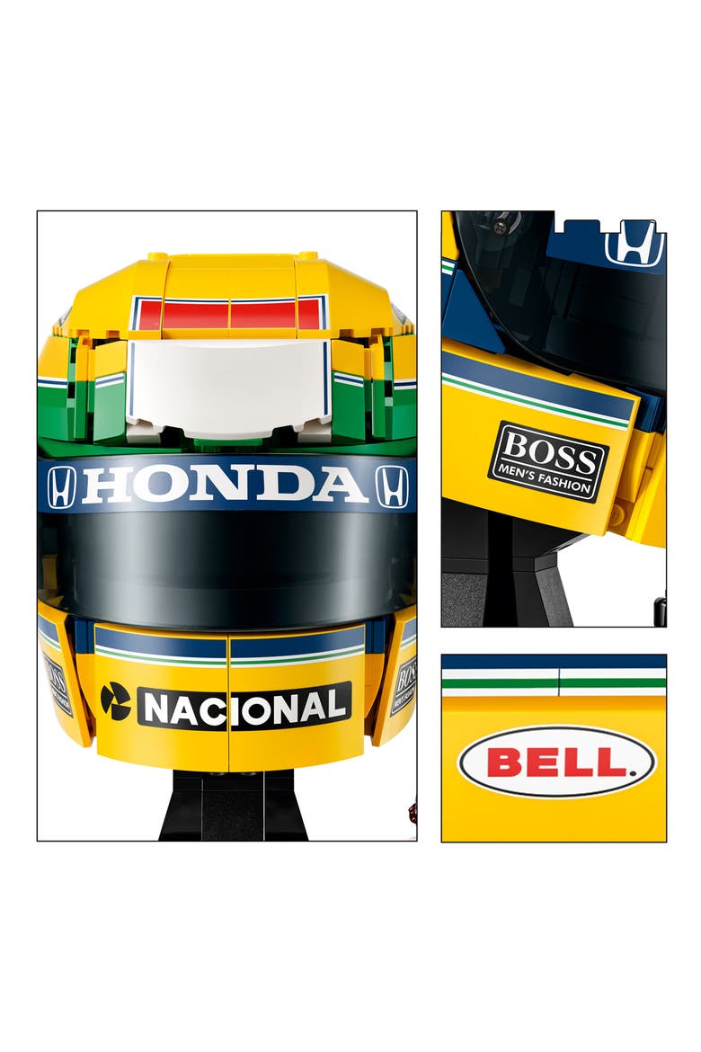 Kids' Ayrton Senna Helmet Building Kit 43024, Alternate, color, MULTI
