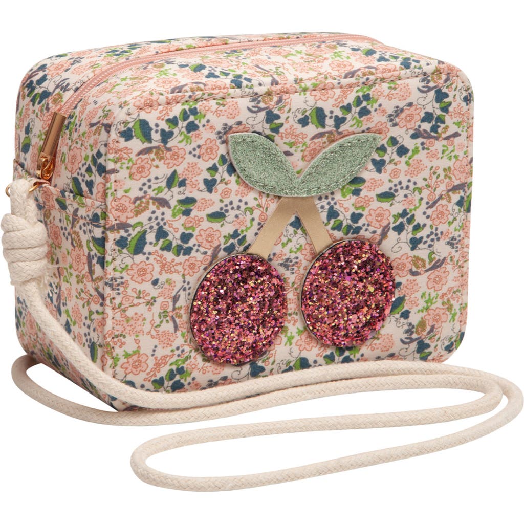 Shop Mimi & Lula Kids' Floral Cherries Bag In Light/pastel Pink