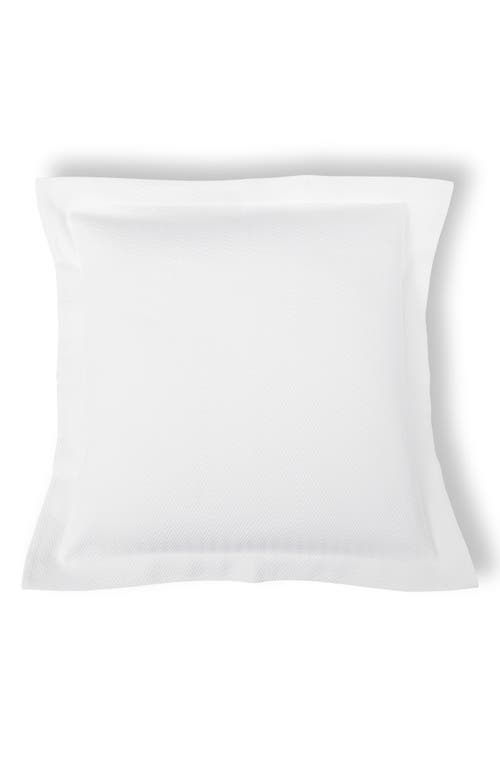 H By Frette Waves Set Of 2 Pillow Shams In White