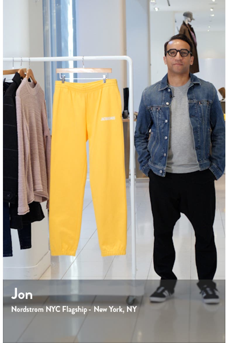 Le Jogging Organic Cotton Sweatpants video