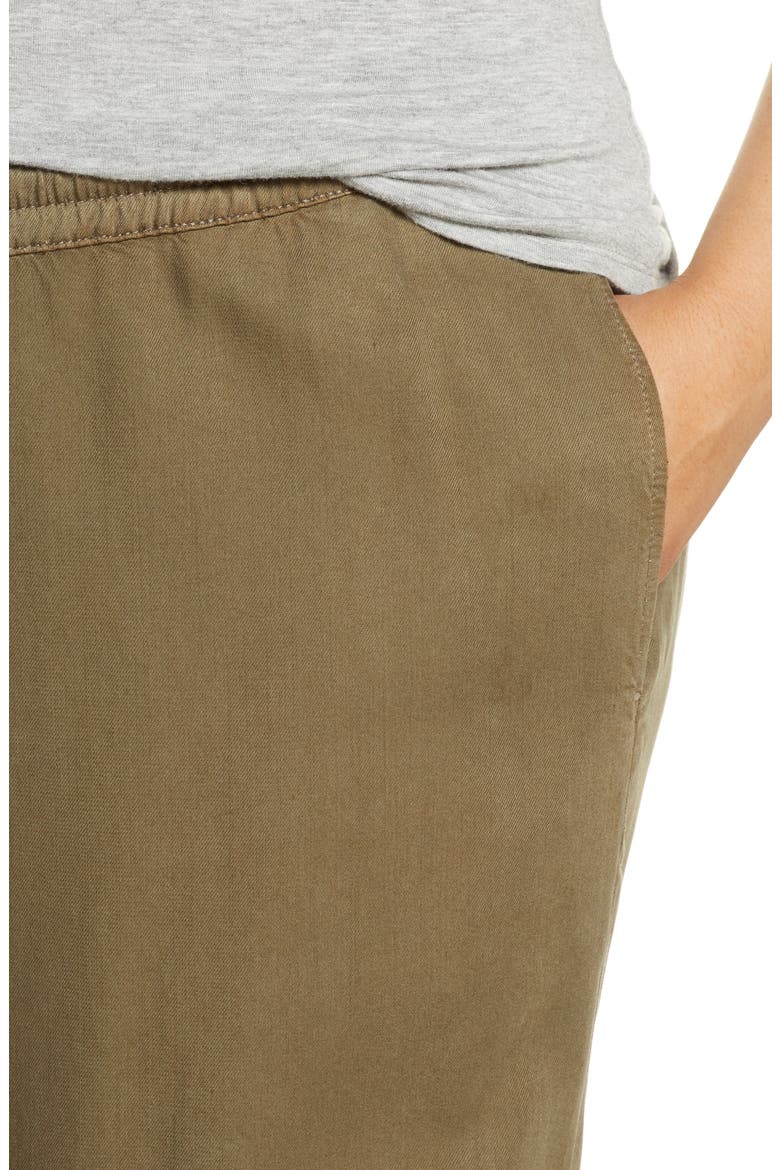 Palazzo Pants, Alternate, color, DARK OLIVE