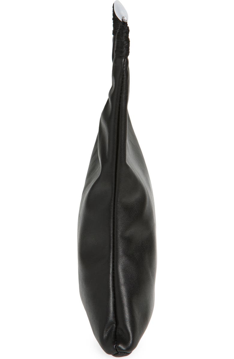 GRACE LING Spear Leather Top Handle Tote, Alternate, color, Black/ Silver