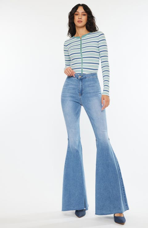 Beverly High Rise Super Flare Jeans