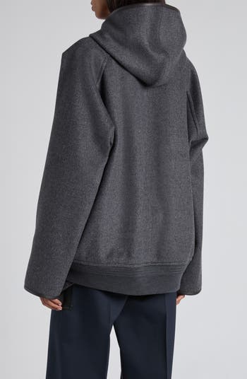 ブルゾン Bottega Veneta Hooded Double Face Wool Blouson Bottega Veneta Double Face Wool Hooded Jacket | Nordstrom