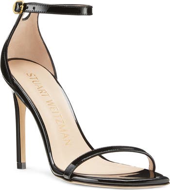 サンダル・ミュール STUART WEITZMAN 'Nudistcurver Loveknot' sandals Fuchsia Stuart Weitzman 'nude Loveknot' Sandals In Purple | ModeSens