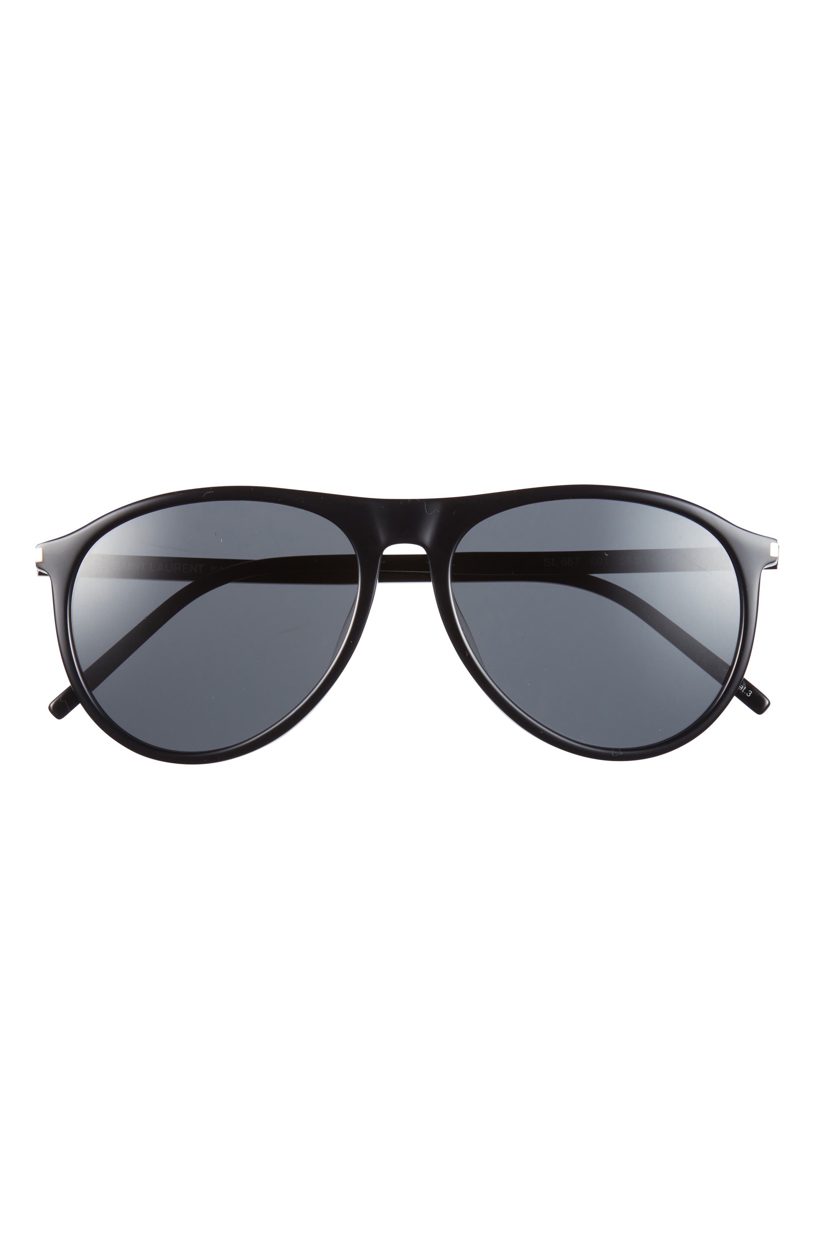 Saint Laurent 56mm Aviator Sunglasses