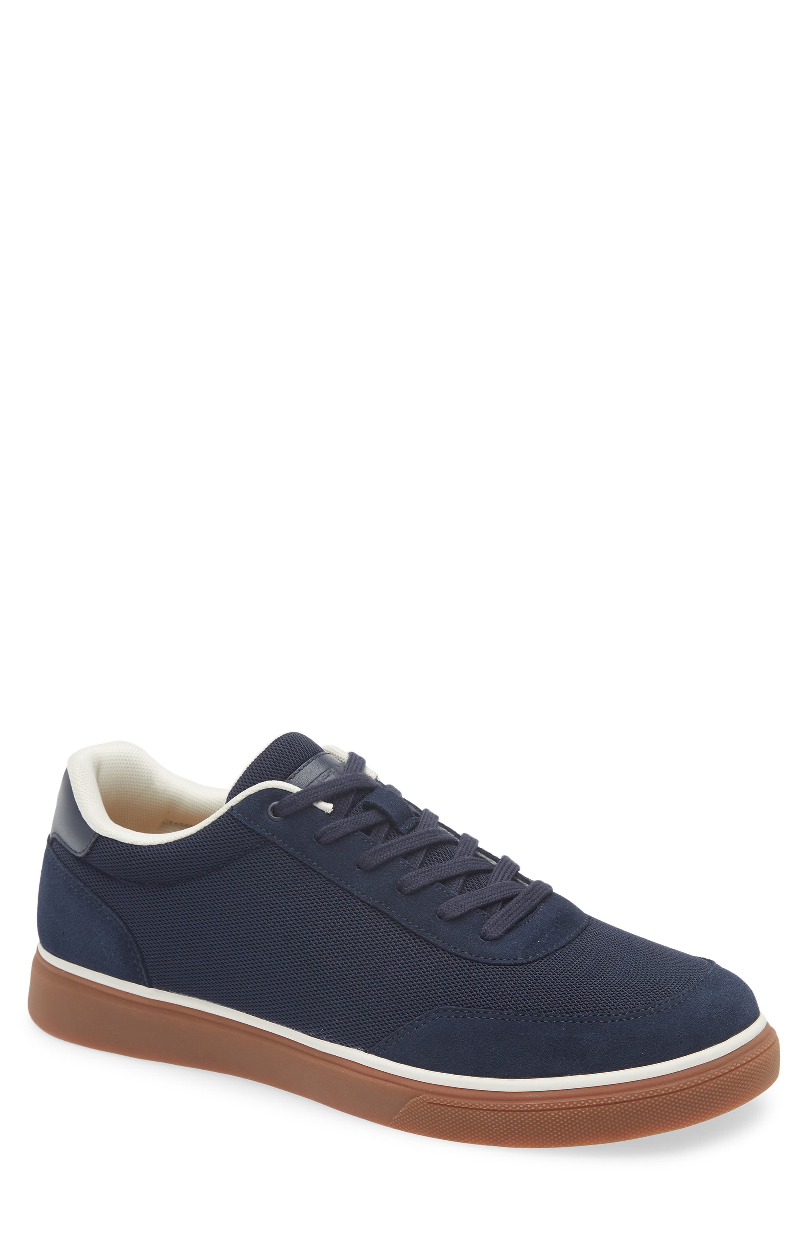 Peter Millar Drift Mesh Sneaker, Main, color, Navy