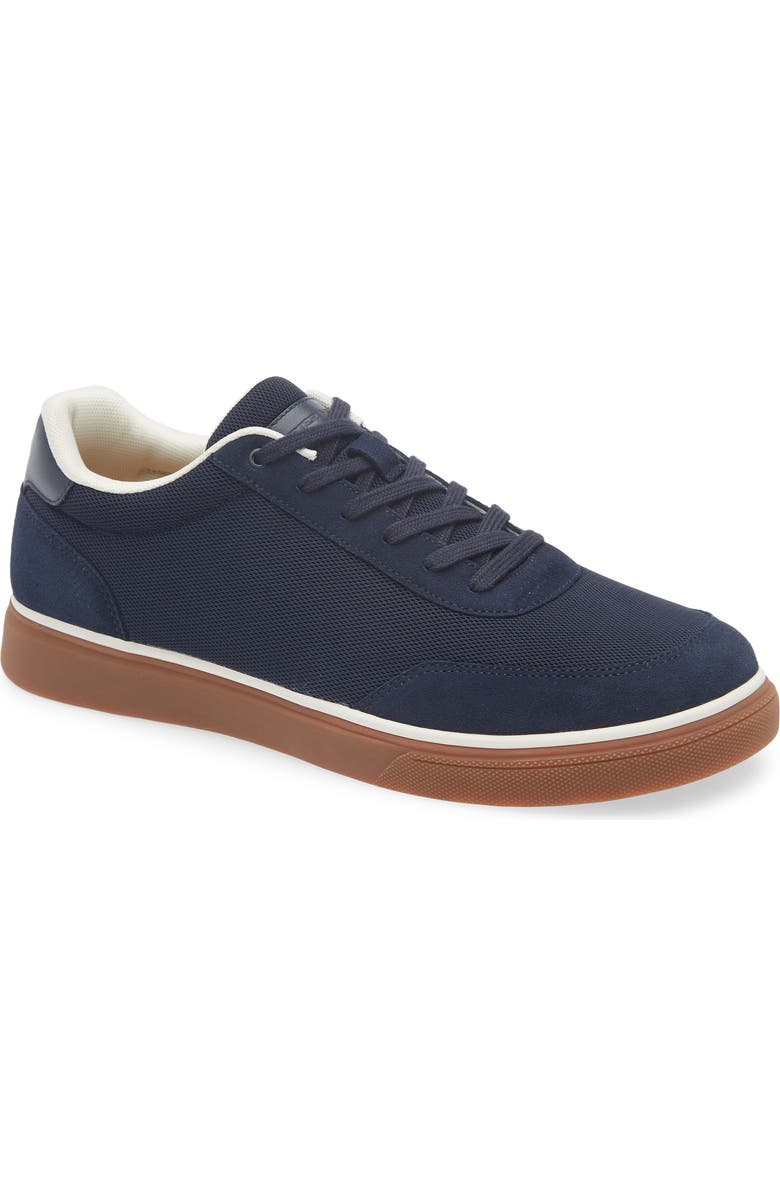Peter Millar Drift Mesh Sneaker, Main, color, Navy