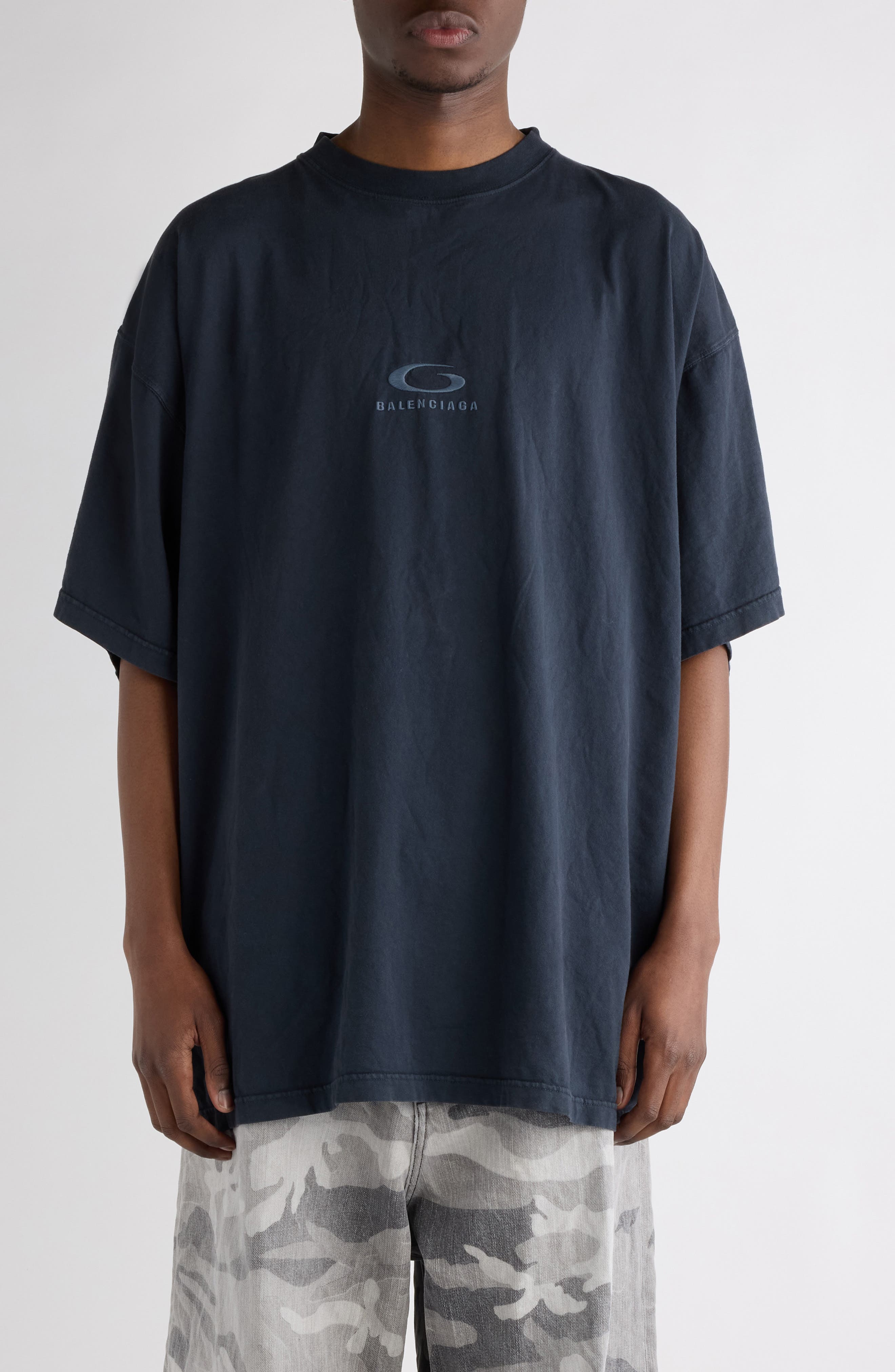 Loop Sports Icon Oversize Cotton T-Shirt (Men) | Nordstrom