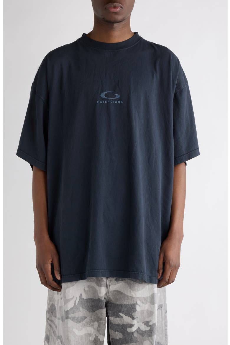 Loop Sports Icon Oversize Cotton T-Shirt (Men) | Nordstrom