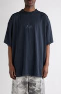 Balenciaga Loop Sports Icon Oversize Cotton T-Shirt