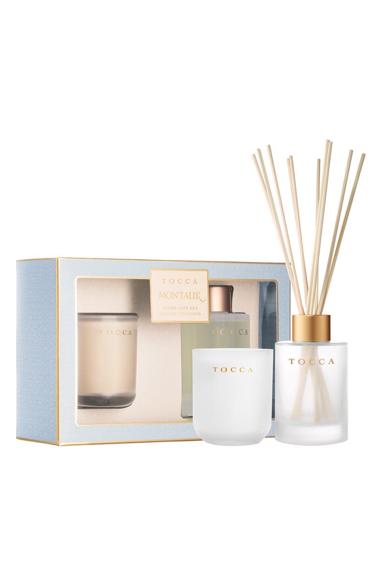 TOCCA Montauk Home Diffuser & Candle Set USD $55 Value, Main, color,