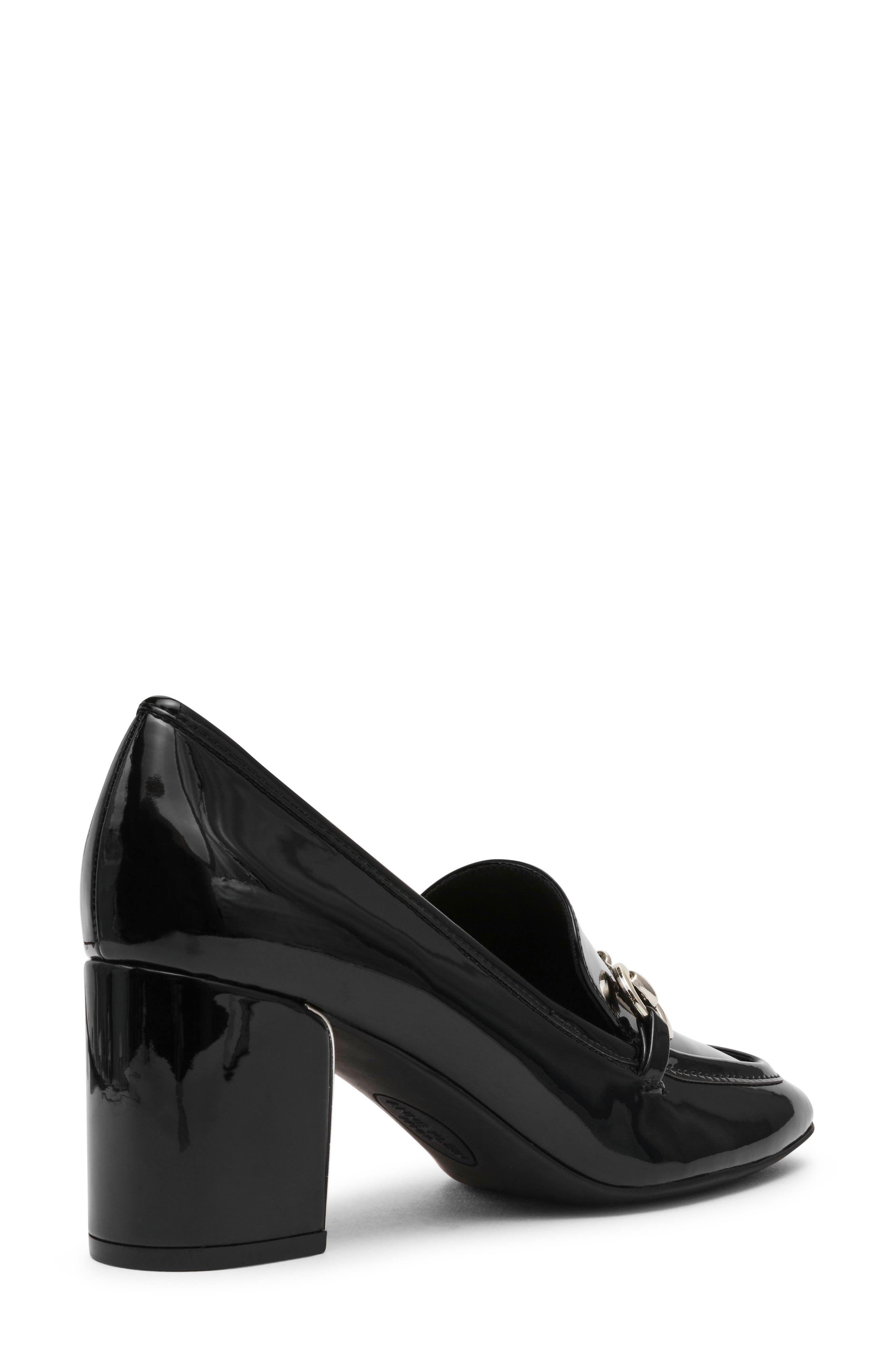 Anne Klein Tobi Bit Loafer Pump, Alternate, color, Black Patent