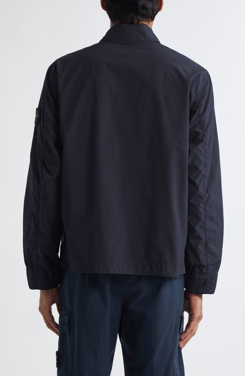 Stone Island Water Repellent Compact Canvas Jacket, Alternate, color, 