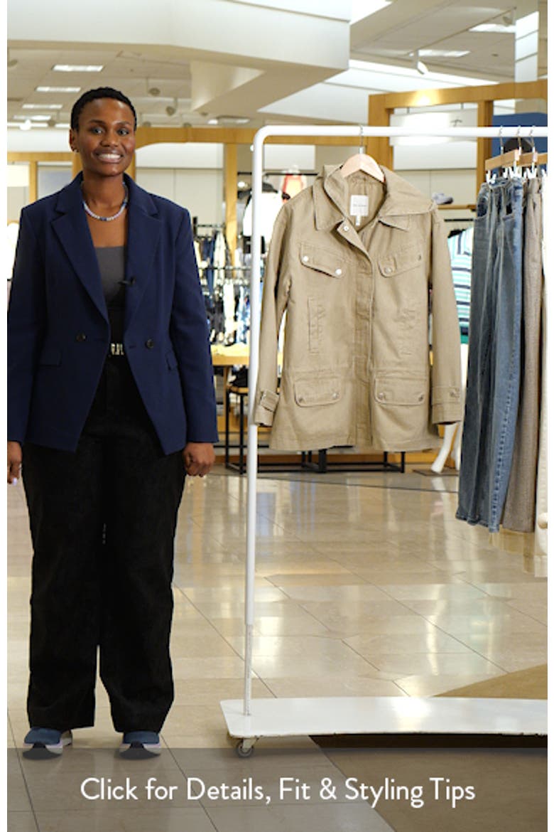 Hooded Cotton Field Jacket video