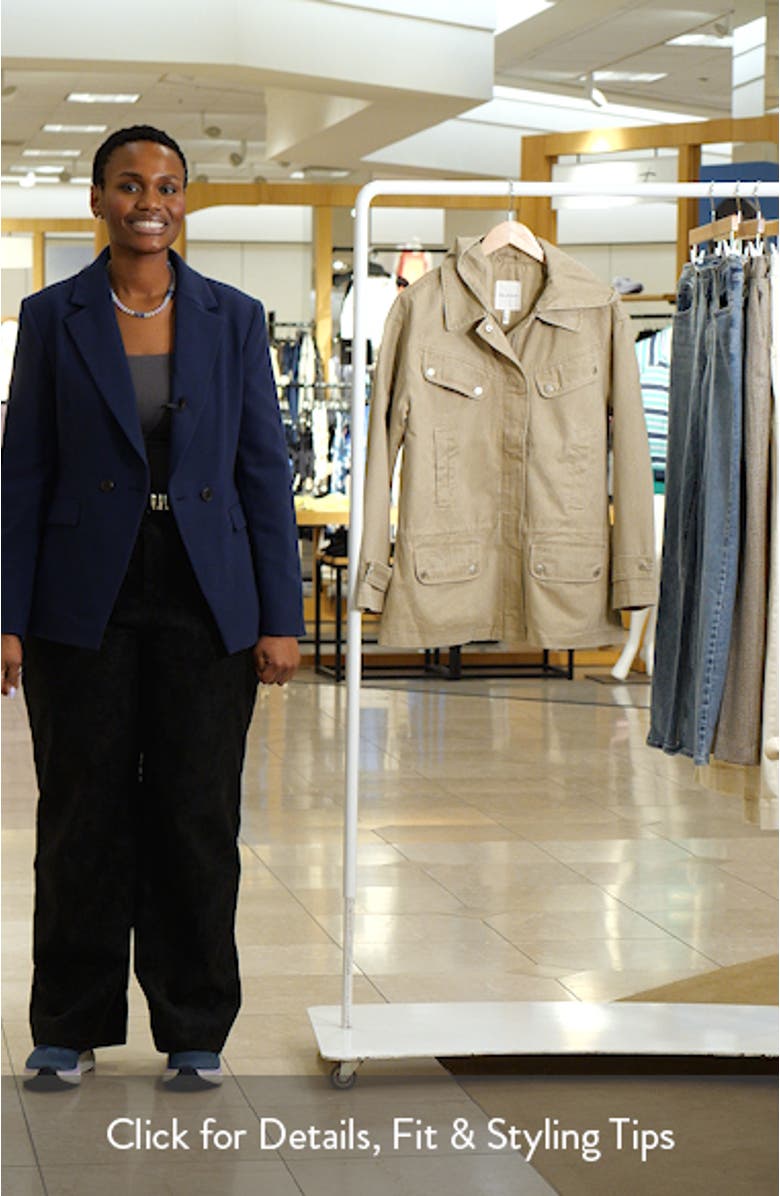 Hooded Cotton Field Jacket, sales video thumbnail