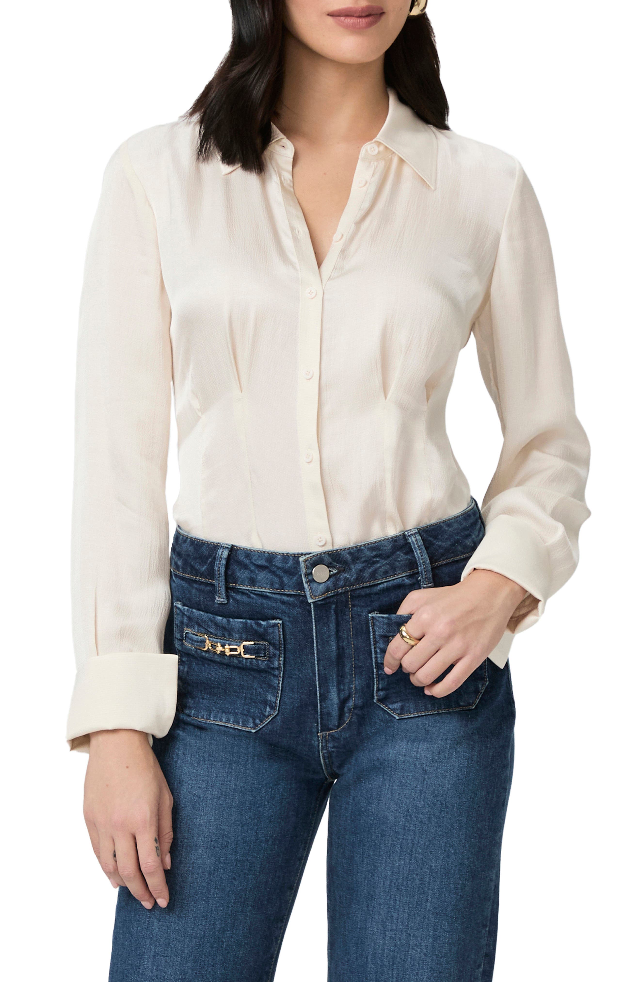 PAIGE Nelly Button-Up Shirt