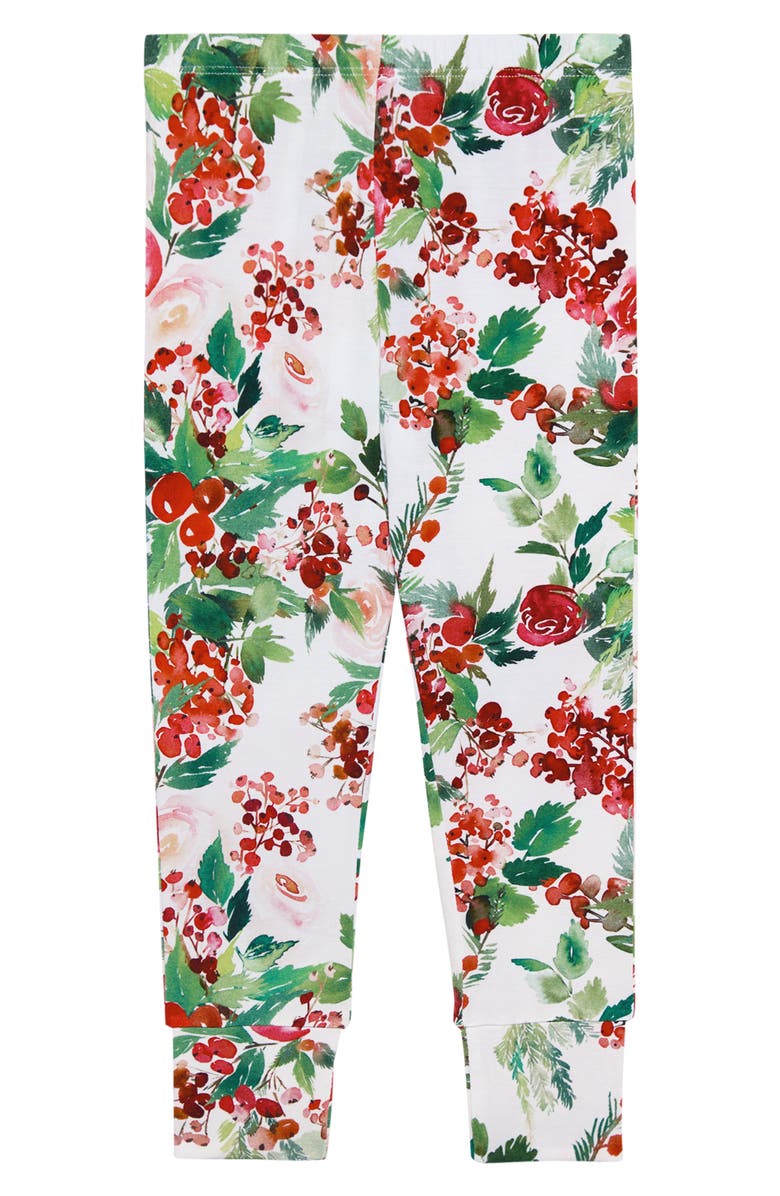 Posh Peanut Kids' Beatrix Classic Fitted Two-Piece Pajamas, Alternate, color, 